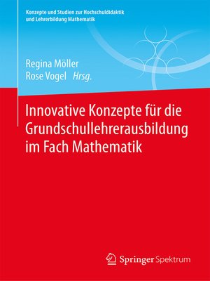 cover image of Innovative Konzepte für die Grundschullehrerausbildung im Fach Mathematik